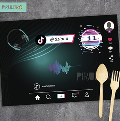Kit imprimible Tik Tok - comprar online