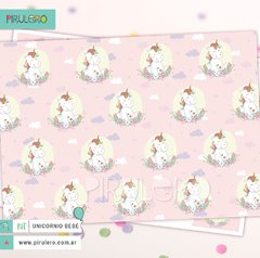 Kit imprimible Unicornio y arcoiris en internet