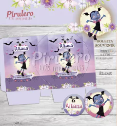 Kit imprimible Vampirina de Pirulero