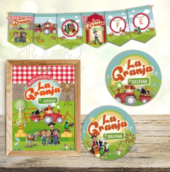 Kit imprimible La granja de Zenon - comprar online
