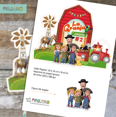 Cake topper La granja de Zenon en internet