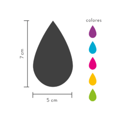 Gotas de colores | T023 - comprar online