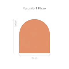 RESPALDAR ARCO | Terracota - comprar online