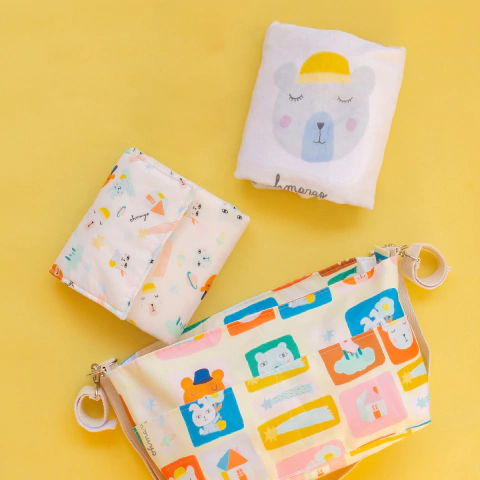 COMBO OSOS (Organizador + Cambiador + Manta polar)