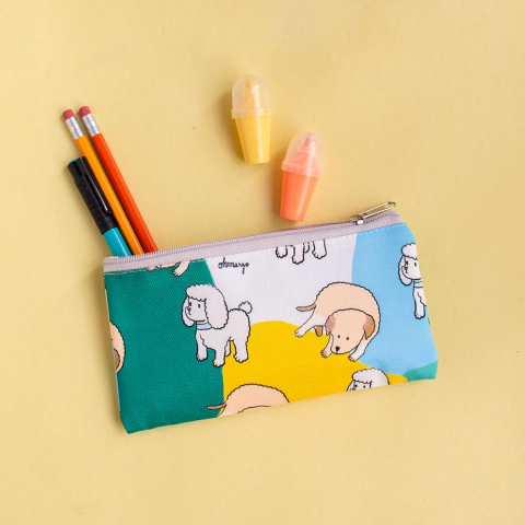 Cartuchera simple PERRITOS