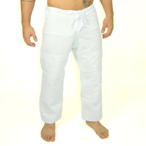 CALÇA BRANCA DE JIU JITSU