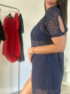 Imagen de Vestido Gasa puntitos