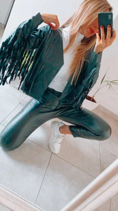 Chaqueta flecos - comprar online