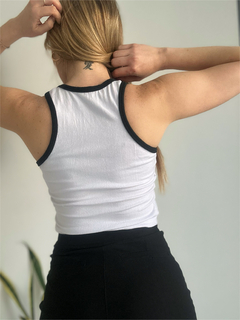 musculosa prusia - comprar online