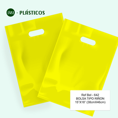 TIPO RIÑON AMARILLO- 15"x18" (38cmx46cm) Cal 2.0 - 100 UND Ref Bel 642 - comprar online