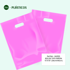 TIPO RIÑON ROSADO- 15"x18" (38cmx46cm) Cal 2.0 - 100 UND Ref Bel 642RS