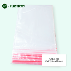 6"x9" (15X24CM) BOLSA ZIPLOC REUTILIZABLE PAQ 100 - Ref Bel 129 - comprar online
