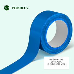 CINTA ADHESIVA AZUL 2"x100MTS Ref-Bel 613AZ