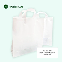 BOLSA DE MANIJA CON BASE DE CARTÓN 30cm X 42cm + 7 Ref-Bel 998