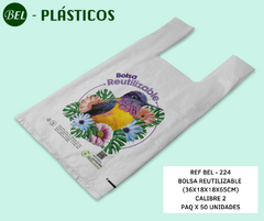 TIPO CAMISA REUTILIZABLE BLANCA - PAQ X50 UNIDADES ref Bel-224