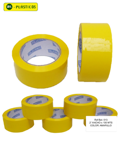 CINTA ADHESIVA AMARILLA 2"x100MTS Ref-Bel 613 - comprar online
