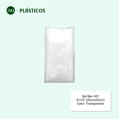 BOLSA POLIETILENO TTE 8"x12" (20cmx30cm) PAQ 100 UND Ref-Bel-039 en internet
