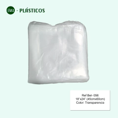 BOLSA POLIETILENO TTE 18"x24" (45cmx60cm) PAQ 100 UND Ref-Bel-056 en internet