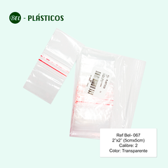 2"x2" (5X5CM) BOLSA ZIPLOC REUTILIZABLE PAQ 100 - Ref Bel 067 - comprar online