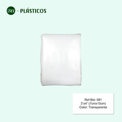 BOLSA POLIETILENO TTE 3"x4" (7cmx10cm) PAQ 500 UND Ref-Bel-081 en internet