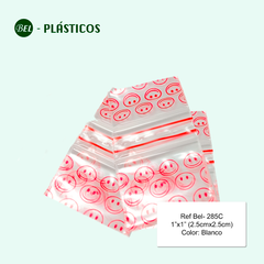 1"x1" (3x3.5CM) BOLSA ZIPLOC REUTILIZABLE CARITAS PAQ 100 - Ref Bel 285 - comprar online