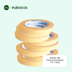 CINTA ADHESIVA ENMASCARAR 1/2" (1,2 cm)x40MTS Ref-Bel 460 - comprar online