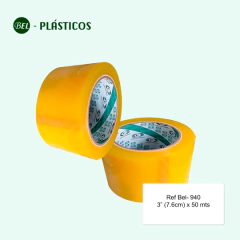 CINTA FLEXOPACK 3" (7,6 cm)x50MTS Ref-Bel 940 - comprar en línea