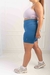 Calza short media pierna azul nautic - tienda online