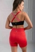 Calza short media pierna rojo - comprar online