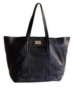 Bolso Mujer Cuero Fiorentina Negro | Modelo Napoli