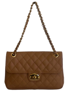 Cartera marrón de cuero | Modelo Cocó de la nueva colección Vanesa Giardino