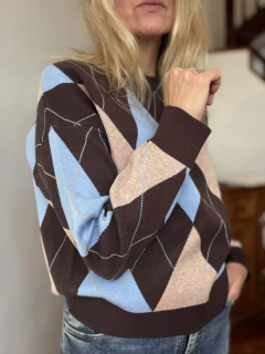 Sweater Rombos - tienda online