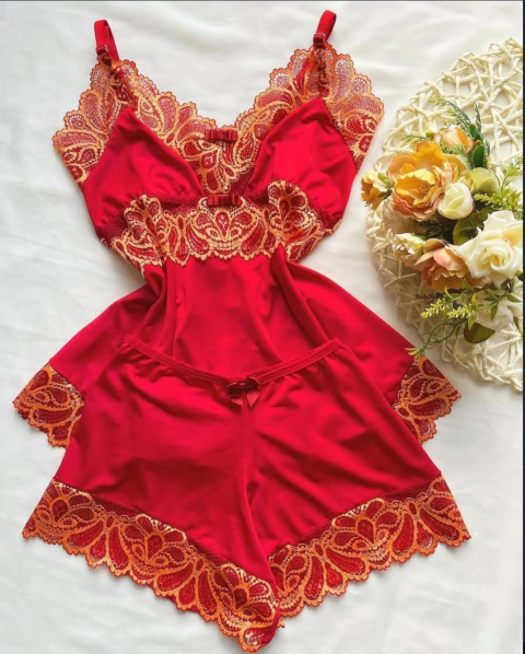 BABY-DOLL LUIZA (Abertura nas costas)