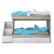 CAMA CUCHETA MARINERA SUPERPUESTA VALENZIANA S21 6 CAJONES