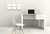 ESCRITORIO TABLES 1.36MT 3025BM BLANCO