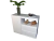 TABLES BAHIUT 4025 BM 1.1M 2CAJ/1PTA BLANCO - comprar online