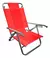 Imagen de DESCANSAR REPOSERA 80005 PLAYERA TELA PVC ALUMINIO 5P