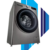 LG LAVARROPA WM10VVC4S6 FRONTAL 10KG 1400RPM SILVER AI DD Y THINQ - comprar online