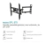 NAKAN SOPORTE SPL-375E EXTENSIBLE GIR 26"-60"