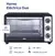 BGH HORNO ELECTRICO BHE25M23N GRILL MECANICO DUO 25LT - comprar online