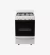 ORBIS COCINA 558BC4M BLANCA- Ancho 50 cm.- 4H. LUZ Y ENCENDIDO- CVSH *