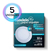 CANDELA PLAFON LED RED.EMB 6W FRIA X5