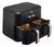 ATMA FREIDORA FRD248AP DE AIRE DOBLE CANASTA NEGRA 8Lts. - Casa Mendoza