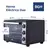 BGH HORNO ELECTRICO BHE25M23N GRILL MECANICO DUO 25LT en internet