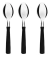 TRAMONTINA CUCHARA TE X3 NEW KOLOR - comprar online