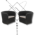 SP BERNER JUEGO JARDIN 2SILLONES +MESA NOVA en internet
