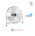 LILIANA TURBO 18" VTFM18 FIJO RECLINABLE C/REPELER CROMADO - comprar online