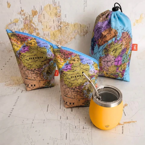 Set Matero Viajero - Mapamundi