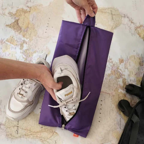 Botinero Violeta / negro - comprar online