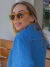Óculos de Sol Lovan Laranja Transparente com Verde - comprar online